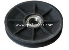 China Good Quality Commercial Plastic Fitness Parts Pulleys in fitness equipment supplier
