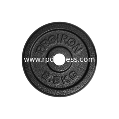 China Rubber Coated OD 450mm Embossed Logo SS Weight Plate supplier