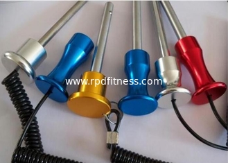 China Gym Equipment Weight Selector Pin , Customized Colourful Alloy Gym Weight Pin ISO9001 Approved supplier