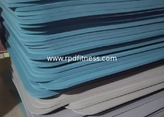 China Tpe Anti Slip Gym Equipment Parts 8mm Thick Soft Home Yoga Mat Environmental Material supplier