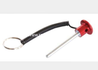 China Small Red Colour Cap of  Alloy Weight Machine Pins / Gym Equipment Weight Pins supplier