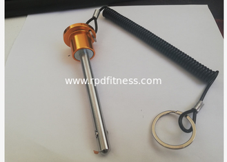 China Gym Equipment Weight Selector Pin , Customized Colourful Alloy Gym Weight Pin ISO9001 Approved supplier