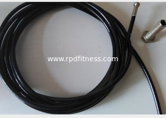 China Nylon Coated Steel Wire Rope 3/16'' Outer Diameter For Gym Equipment supplier