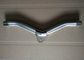 460mm Gym Equipment Parts Silver Alloy Pull Handle Bars For Pulling / Pushing Exercise supplier